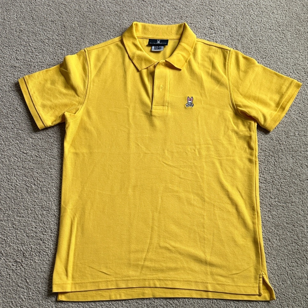 Psycho Bunny Vibrant Yellow Polo Shirt